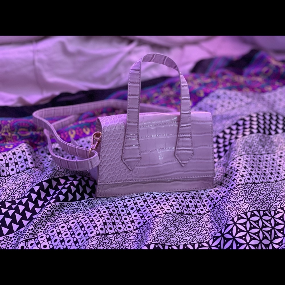 Croc Satchel Bag
